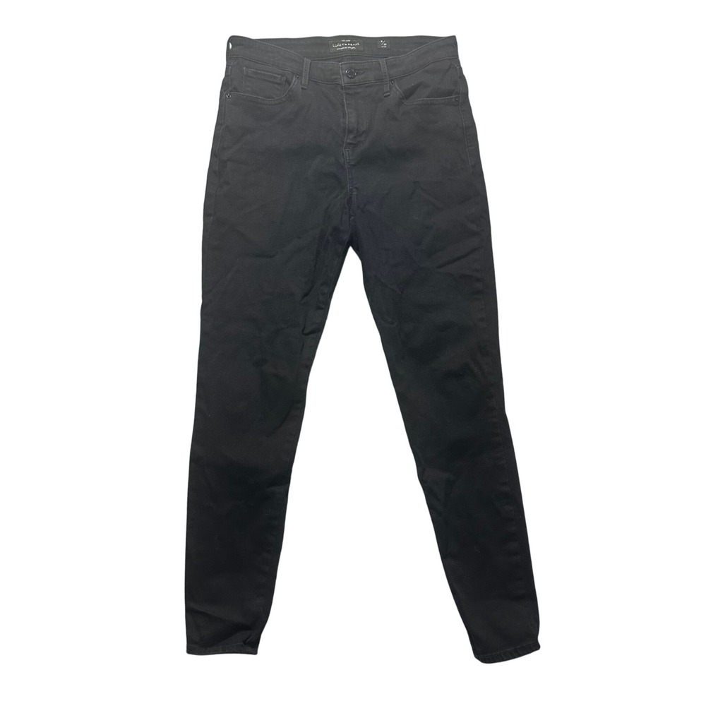 Lucky Brand Ava Skinny Jeans Black Ankle Womens Size 8‎ 29